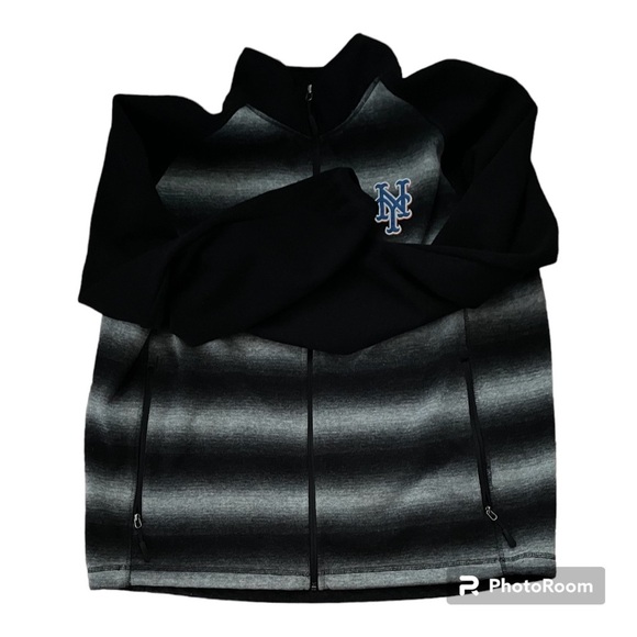 Mets fleece jacket size XL zip closure - Picture 4 of 5